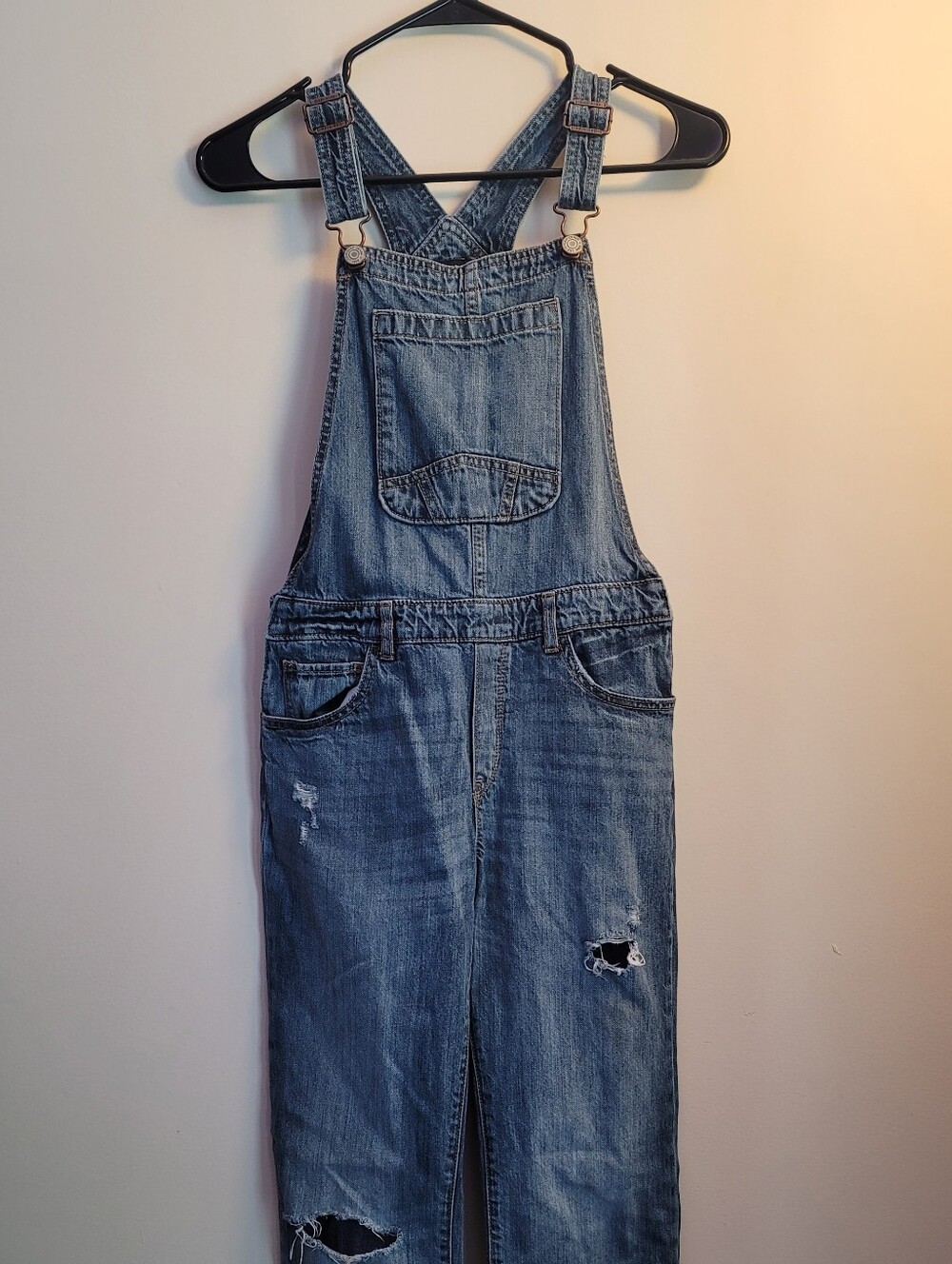 Girls' XL - GAP Denim Overalls - Medium Blue